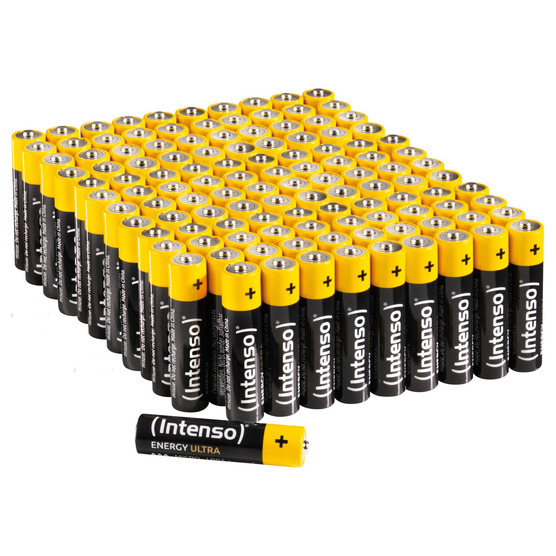 Intenso INTENSO Micro-Batterie-Set Energy Ultra, AAA LR03, Alkaline, 120 Stück Batterie