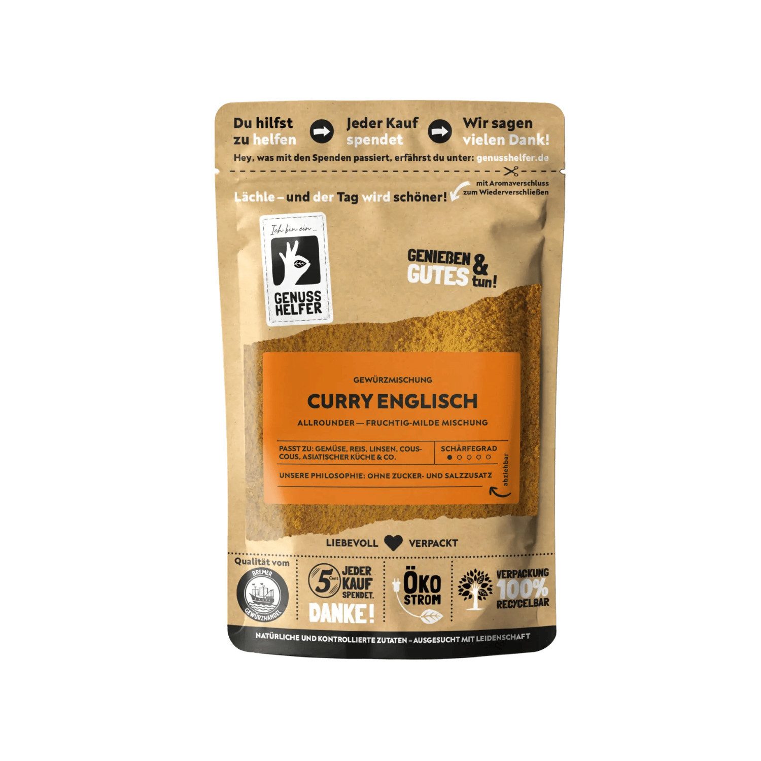 Bremer Gewürzhandel Gewürz Curry Englisch, gemahlen, 100 g