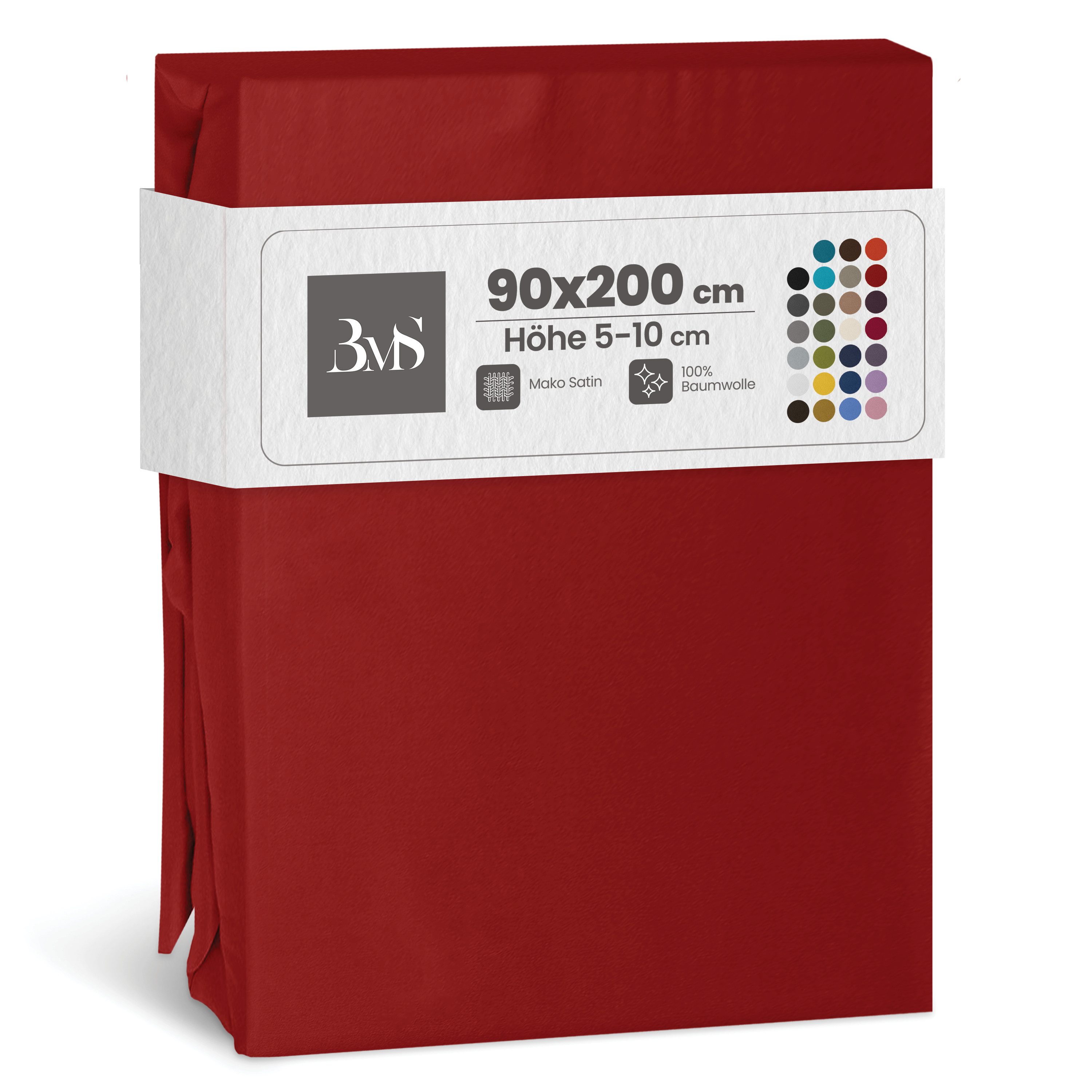 BETTWAESCHE-MIT-STIL Spannbettlaken Mako Satin Spannbettlaken, Topper 5-10 günstig online kaufen