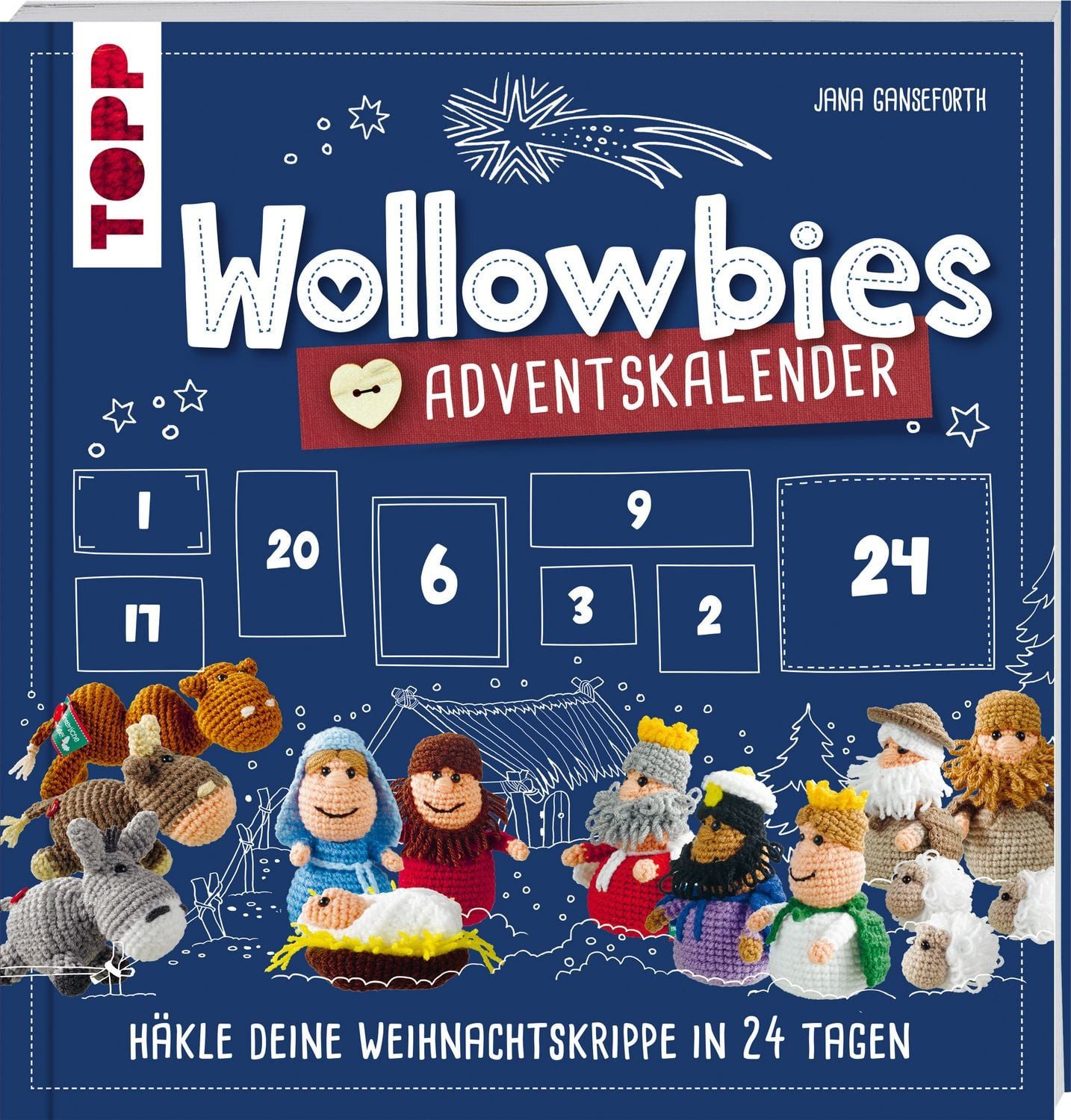 Wollowbies Adventskalender / Jana Ganseforth
