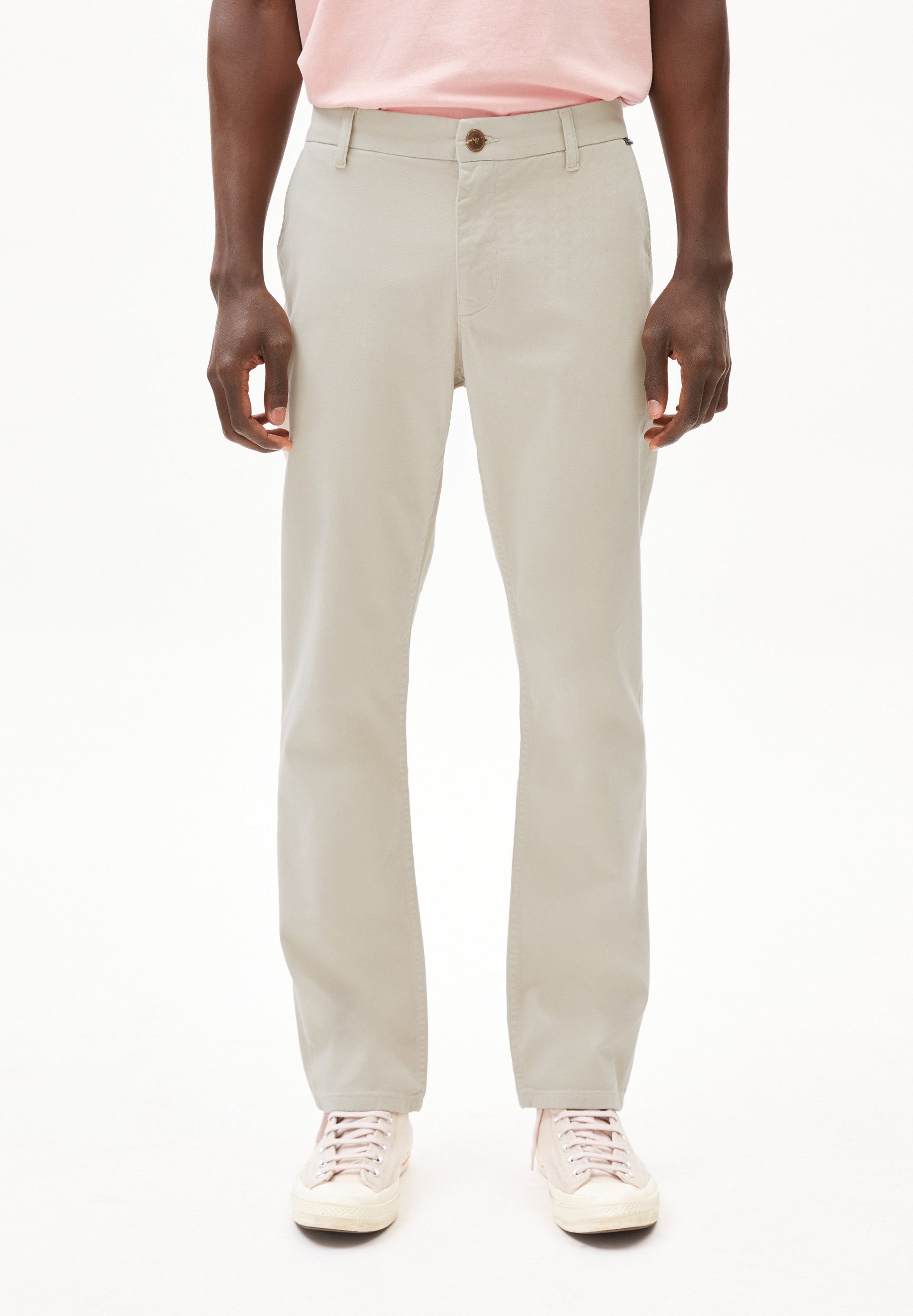 Armedangels Stoffhose AASTER Chino Hose aus Bio-Baumwoll Mix Regular Fit (Regular Fit) Chino Hose aus Bio-Baumwoll Mix