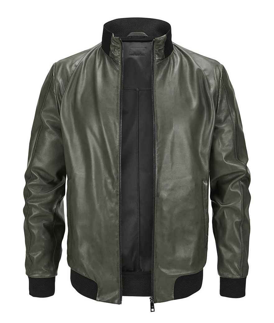 Milestone Lederjacke MSValentin ungefütterter Blouson aus feinem Lammleder
