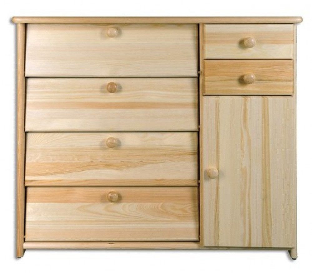 JVmoebel Kommode Handgefertigte Holzschuhtruhe im Landhausdesign mit Stauraum, Made in Europa