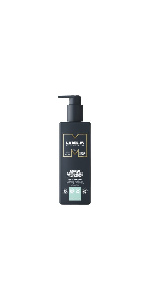Label.m Haarshampoo Label.m Organic Lemongrass Moisturising Shampoo 300ml