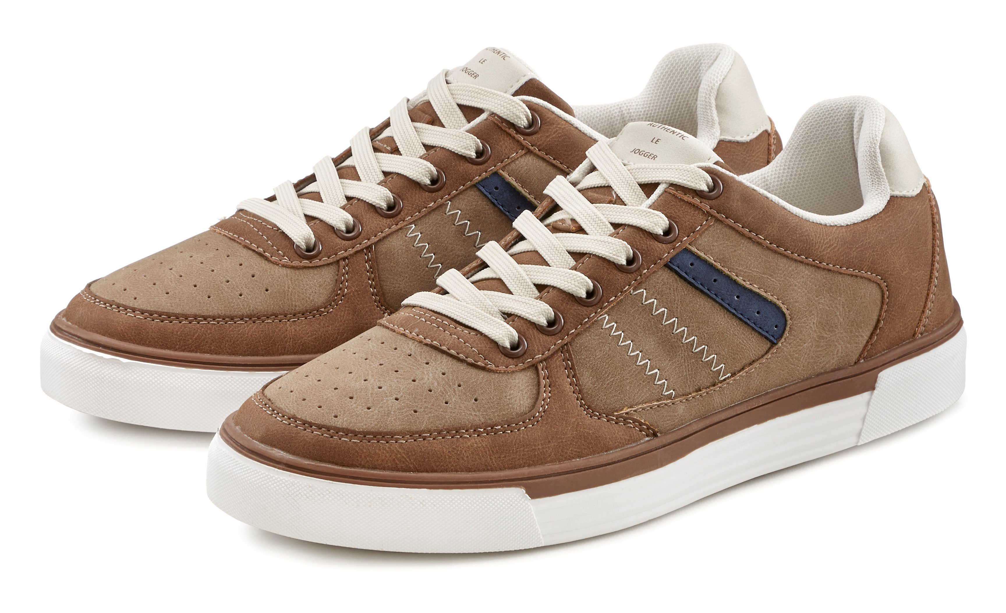 AUTHENTIC LE JOGGER Sneaker Schnürhalbschuh, Freizeitschuh, günstig online kaufen