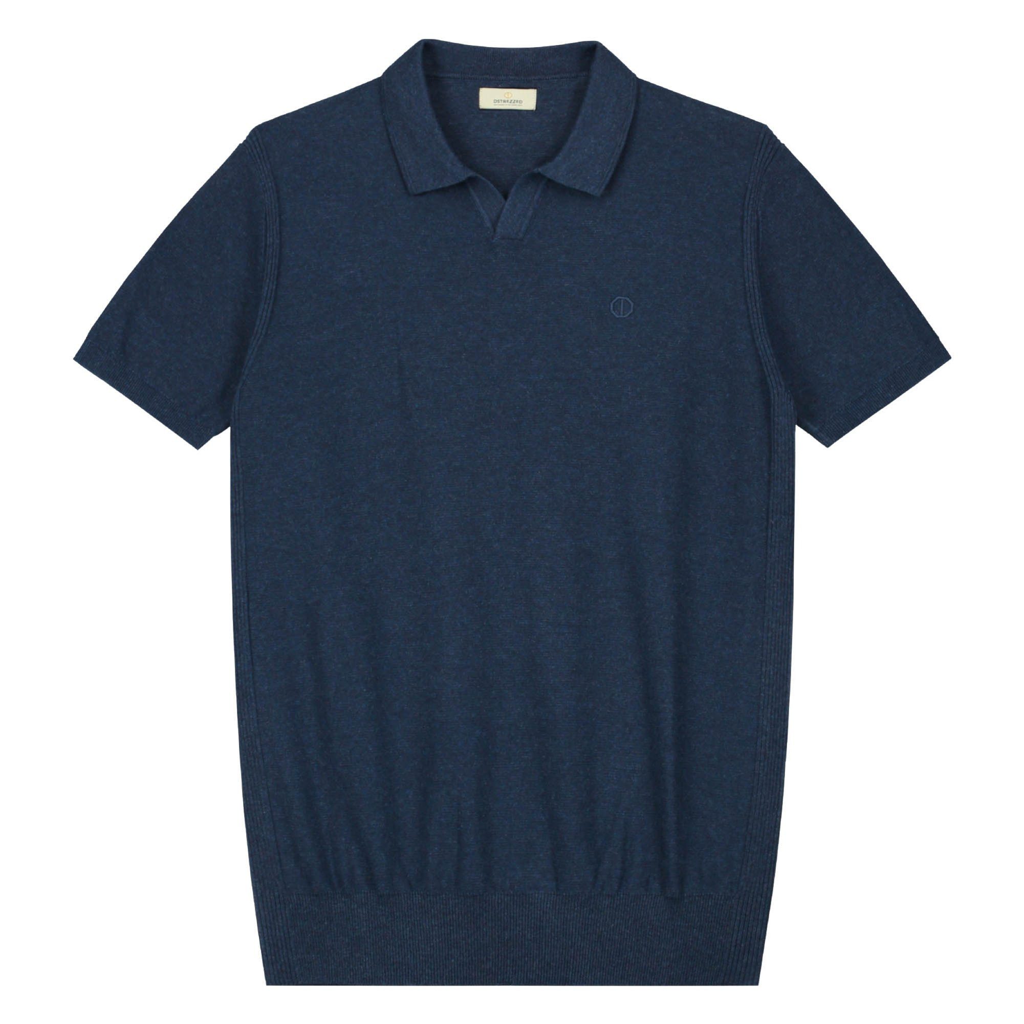 Dstrezzed Poloshirt Herren Poloshirt 1er Pack Baumwolle (Packung, 1er Pack)