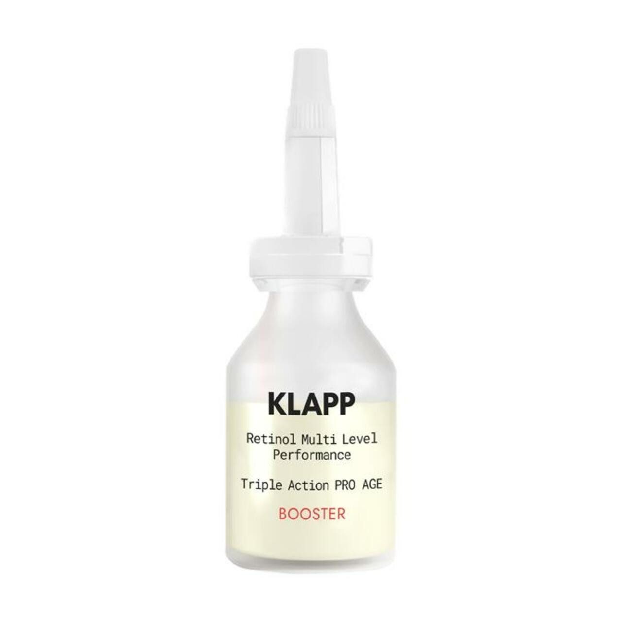 Klapp Cosmetics Gesichtsserum Resist Aging Retinol Triple Action PRO AGE Booster, für Alle Hauttypen
