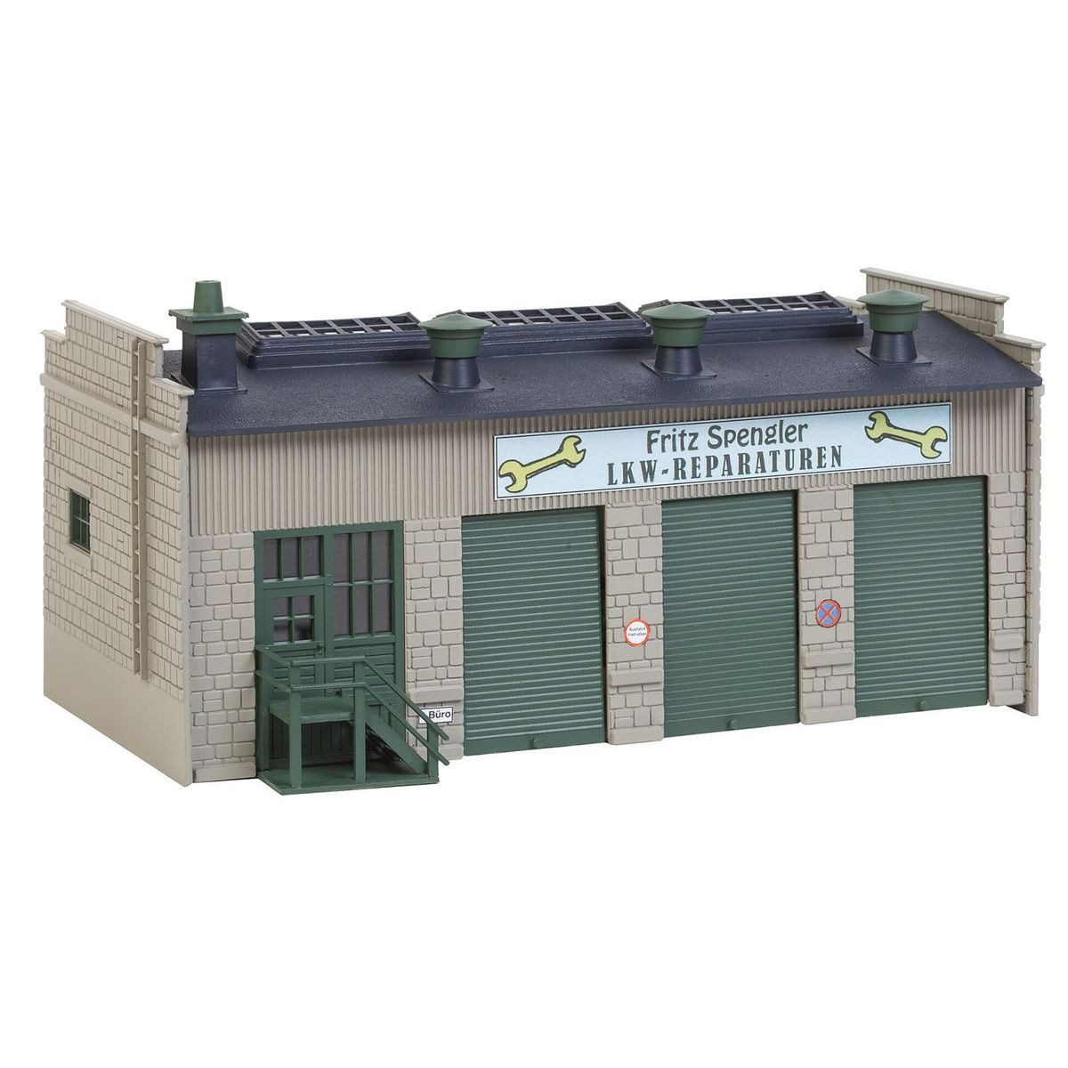Faller Modellbausatz Faller 131385 LKW-Werkstatt H0