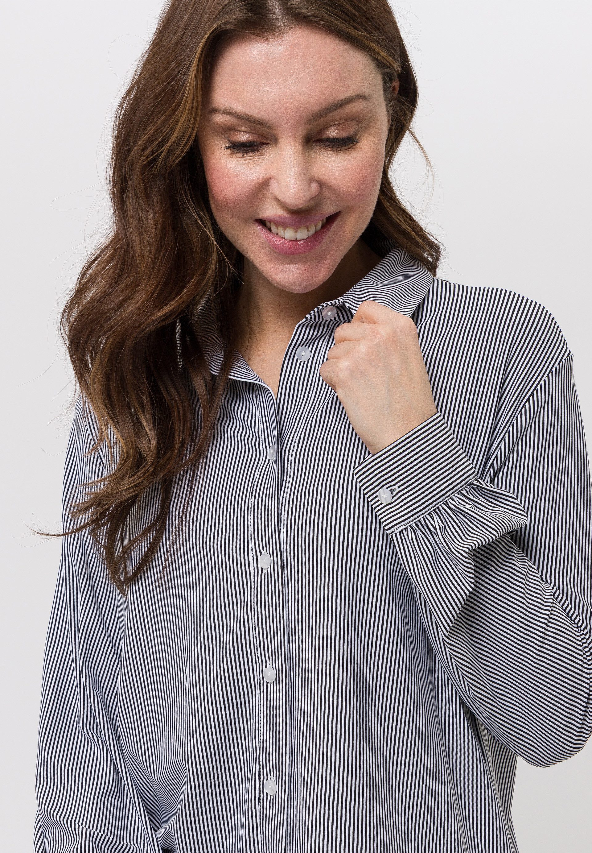 TUZZI Klassische Bluse Knopfleiste