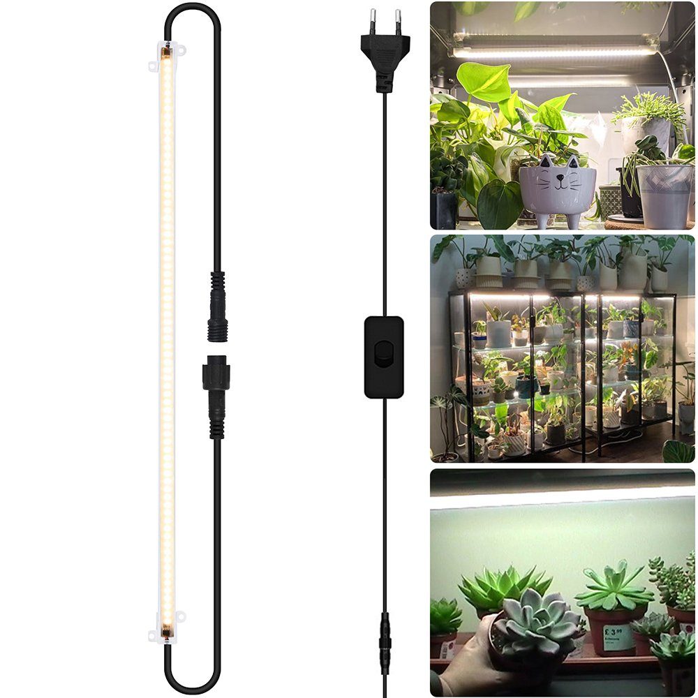Rosnek Pflanzenlampe 30/50cm, Anschließbar, Sonnenlicht, für günstig online kaufen
