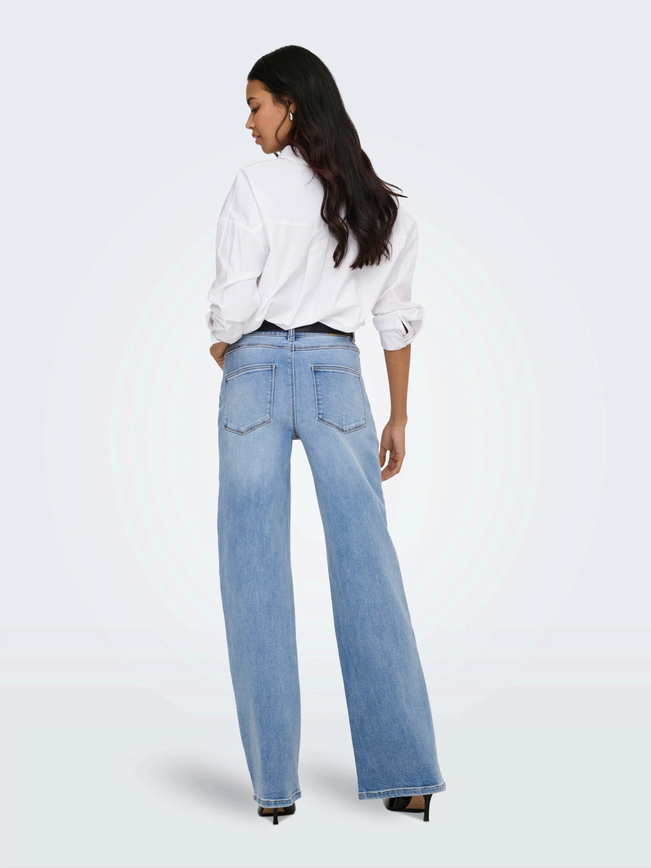 ONLY Weite Jeans ONLMILA (1-tlg) Weiteres Detail