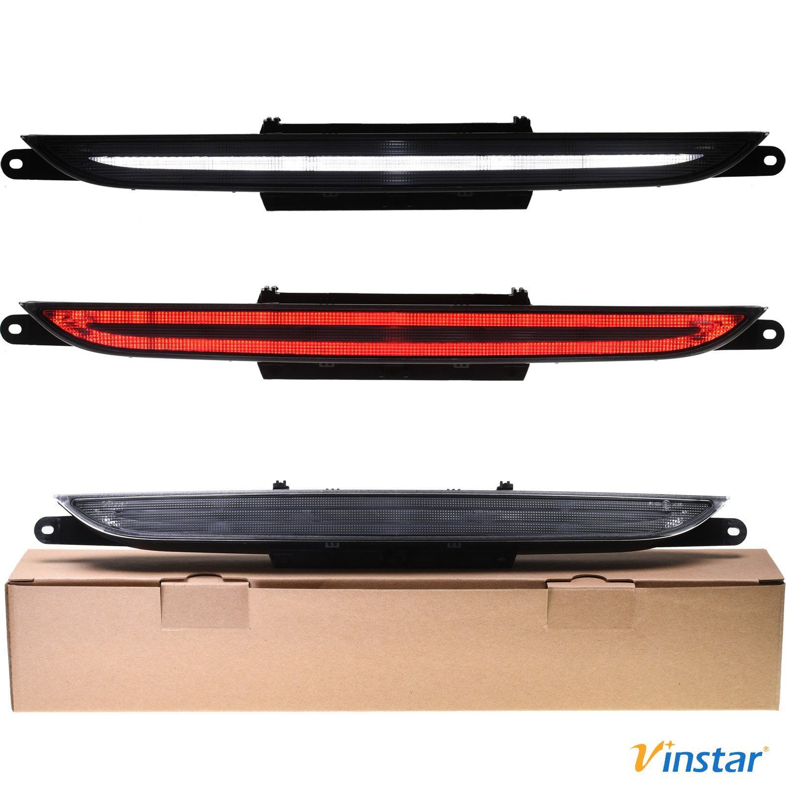 Vinstar KFZ-Ersatzleuchte LED Bremslicht Rückfahr Licht Nebelschluss Leuchte für AUDI, Audi TT 8J