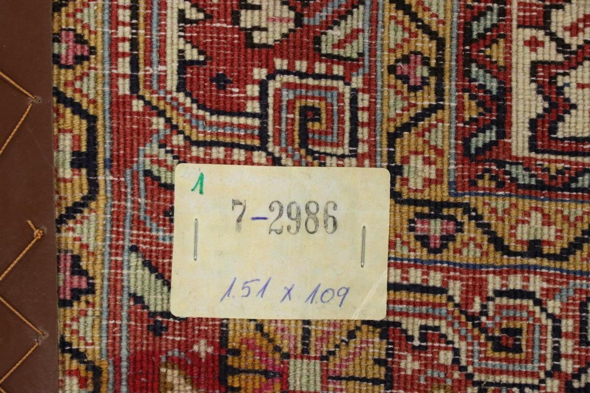 Orientteppich Djozan Perserteppich, mm / Handgeknüpfter Höhe: Nain 5 110x152 Orientteppich Trading, rechteckig
