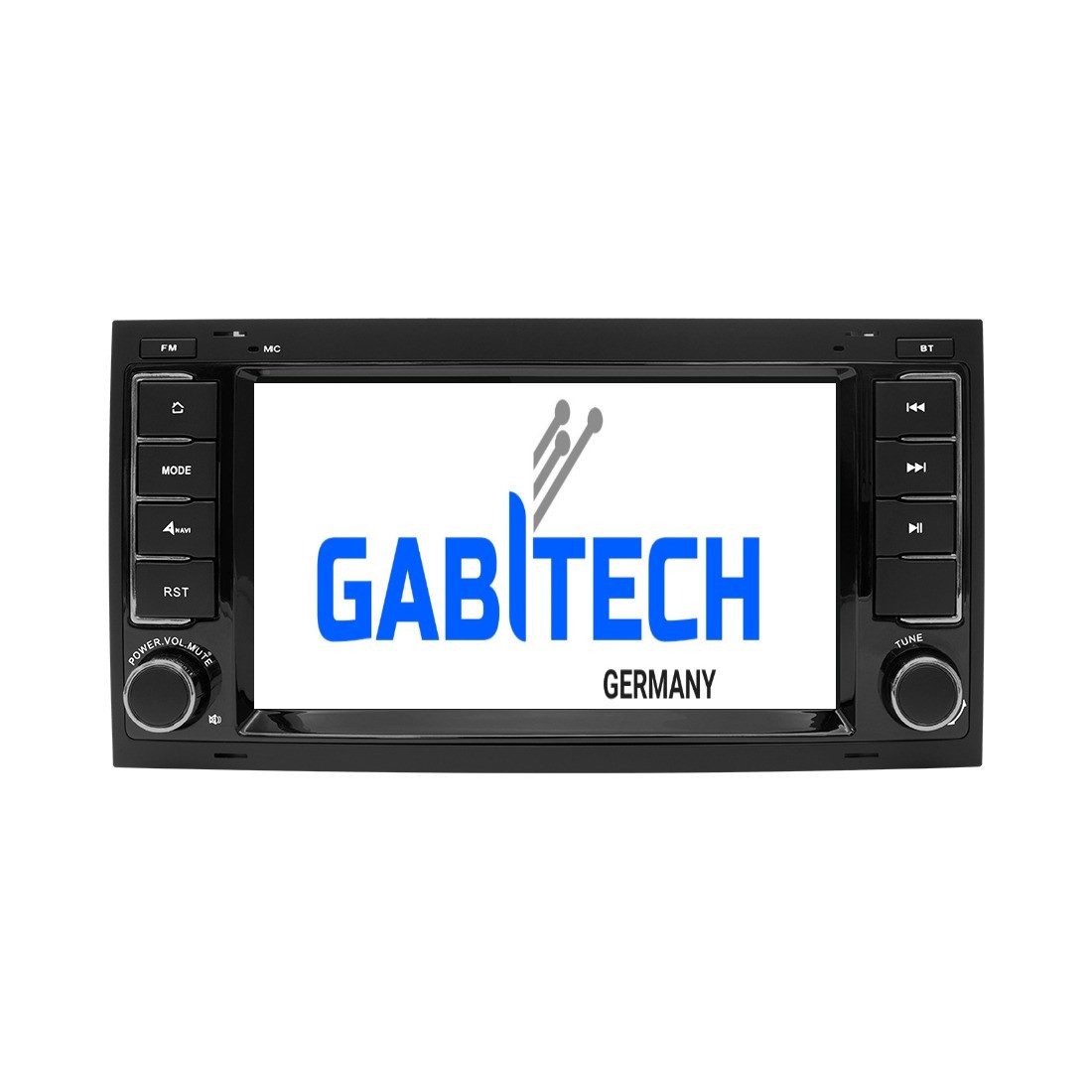 GABITECH 7" Android 13 Autoradio GPS Für VW Touareg Transporter T5 Multivan Autoradio