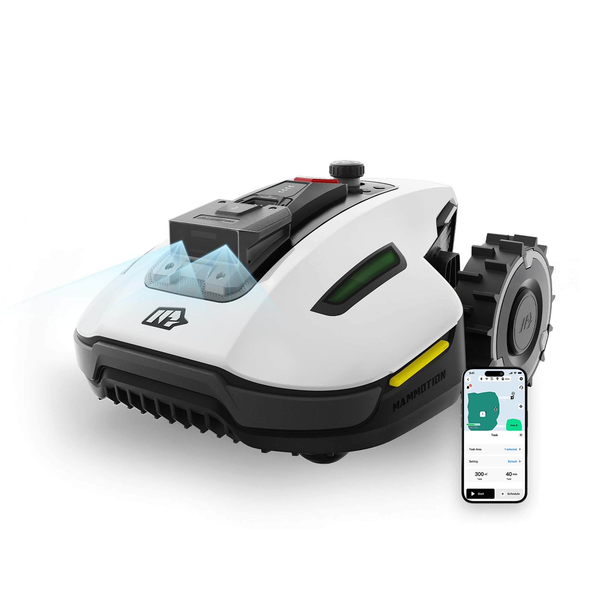 Mammotion Rasenmähroboter YUKA Mini 500, bis 500 m² Rasenfläche, (Max. 700 günstig online kaufen