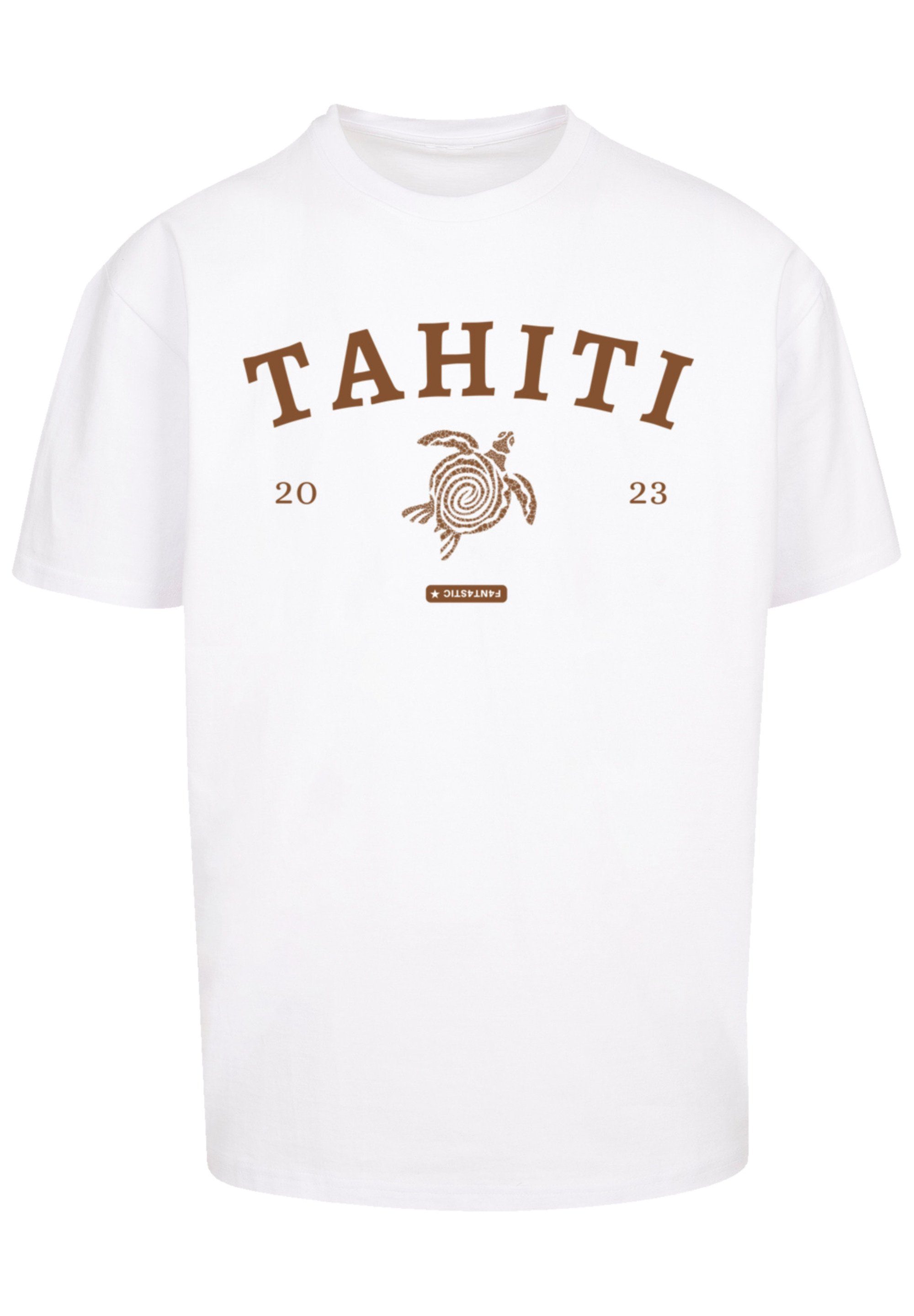 F4NT4STIC weiß Tahiti T-Shirt Print