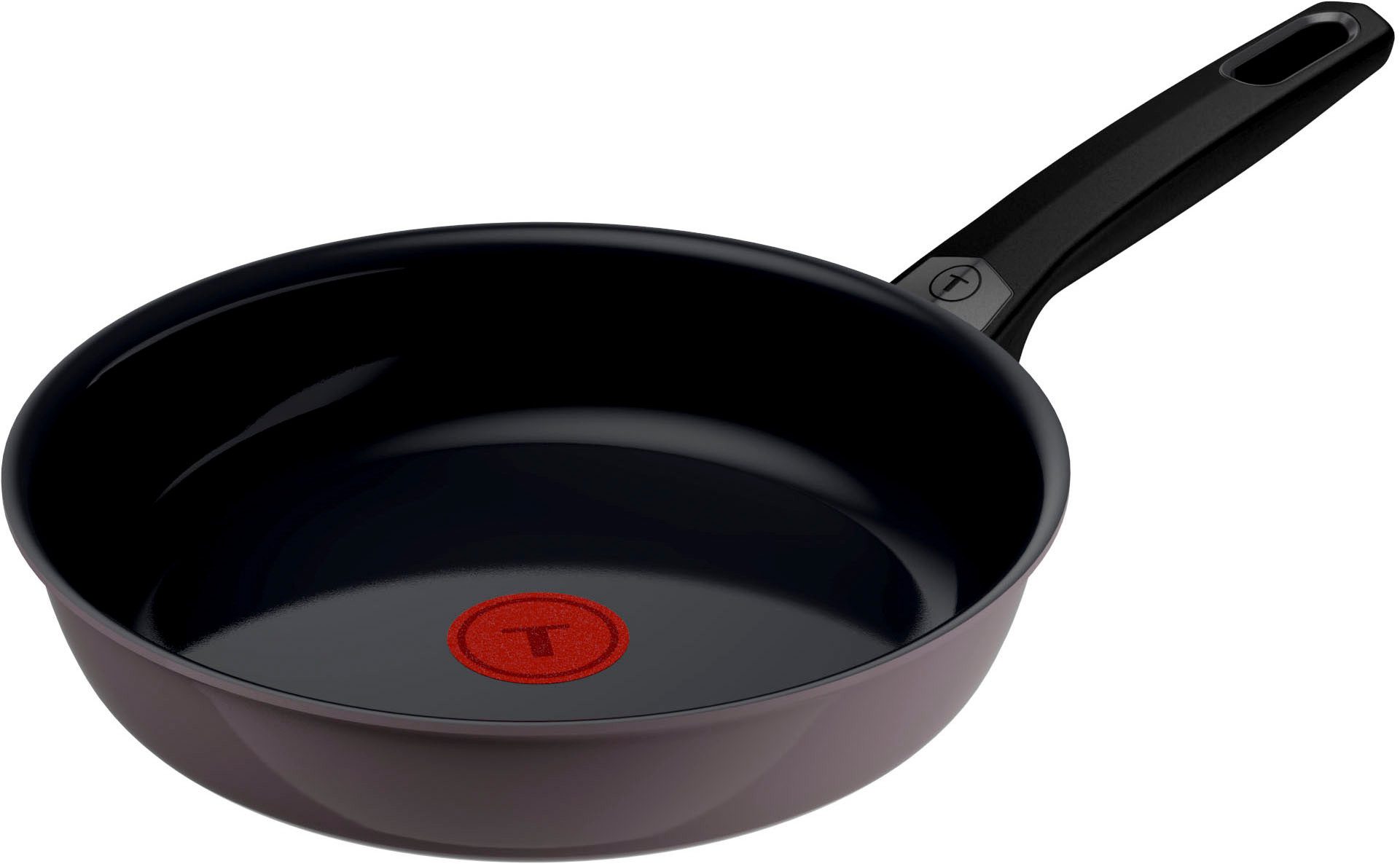 Tefal Bratpfanne Ceramic Control Grey, Aluminium (1-tlg), Keramikbeschichtung, Induktion, Thermo-Signal Temperaturanzeiger