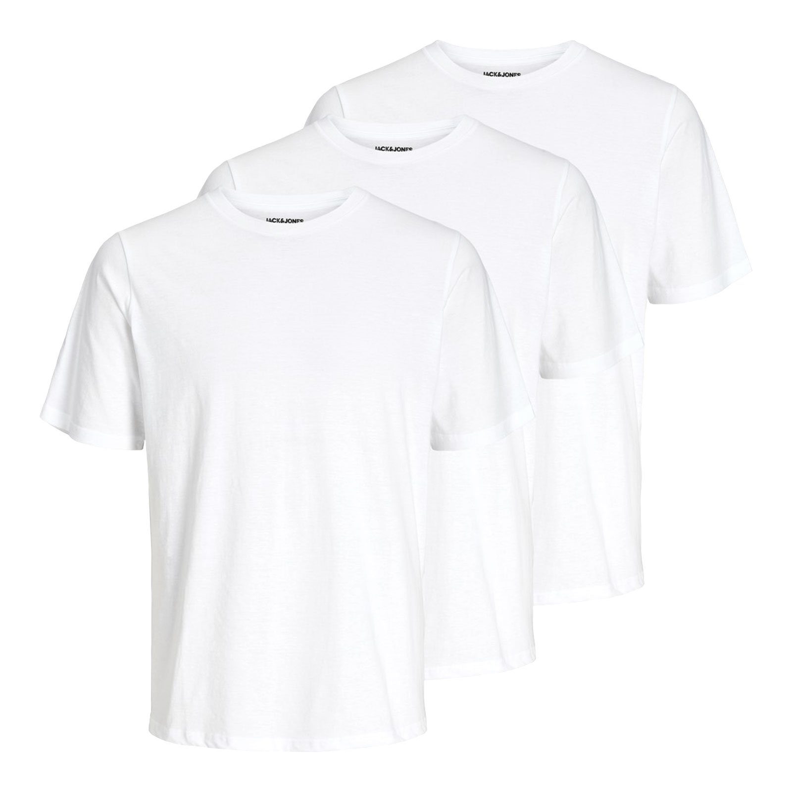 Jack & Jones Rundhalsshirt "JACUNDER TEE CREW NECK 3 PACK NOOS", (Packung, günstig online kaufen