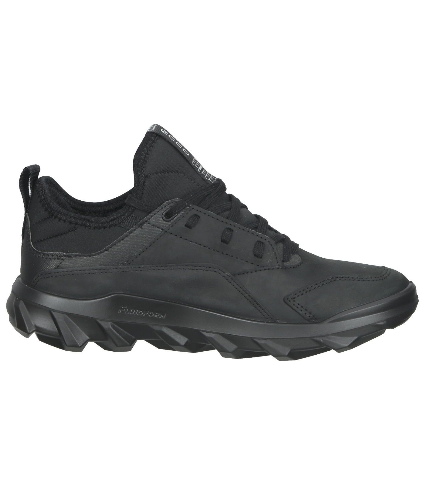 black Ecco Sneaker Nubukleder Sneaker