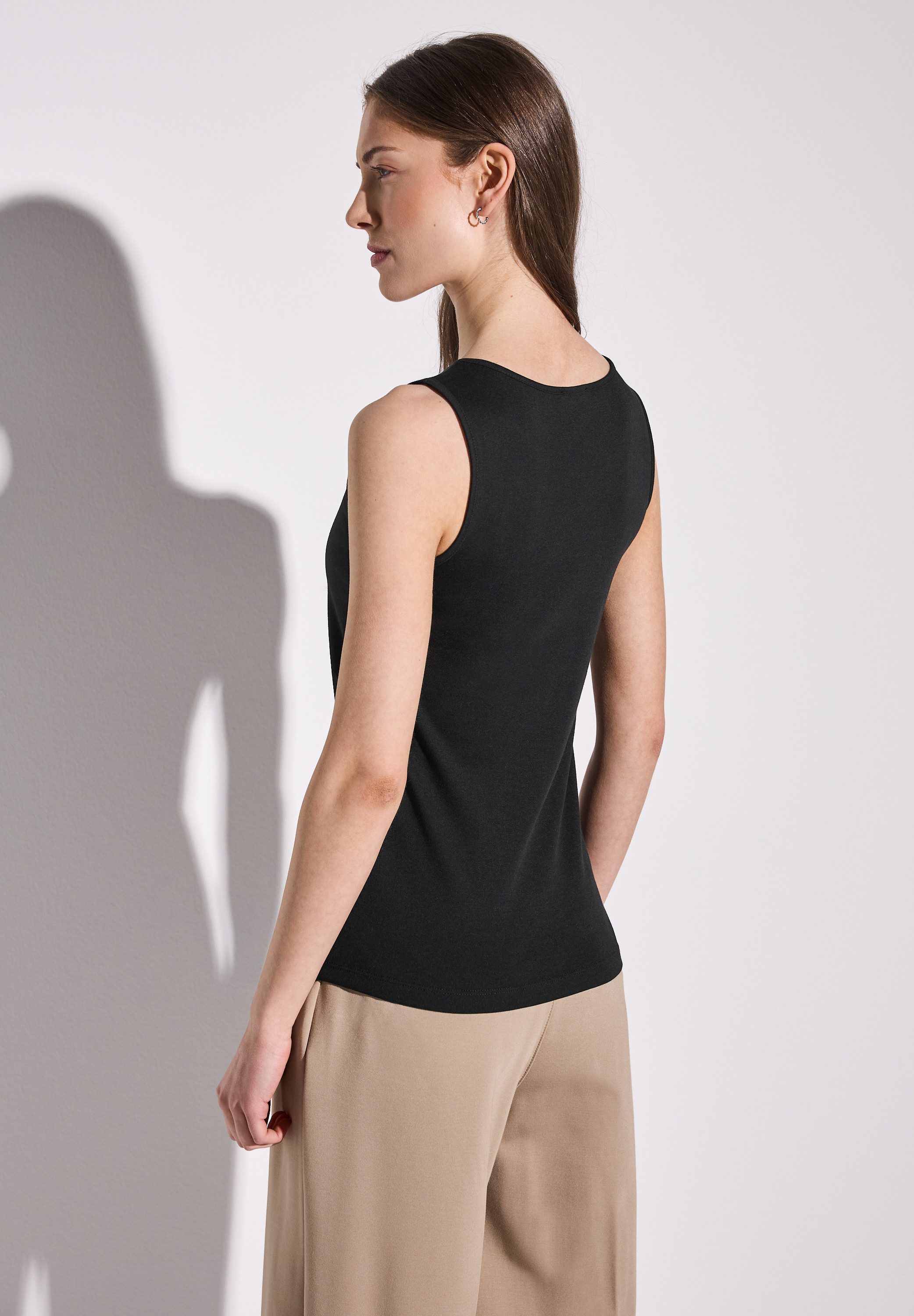 STREET ONE Rundhalsshirt, im soften Baumwoll-Mix günstig online kaufen