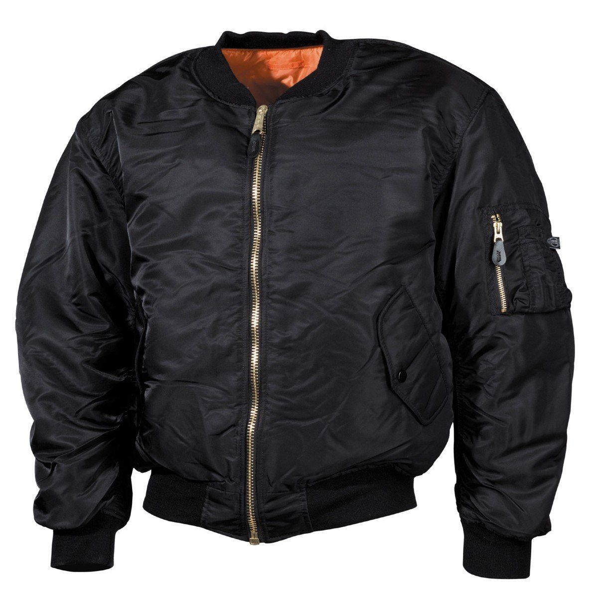 MFH Outdoorjacke US Pilotenjacke MA1, schwarz, günstig online kaufen