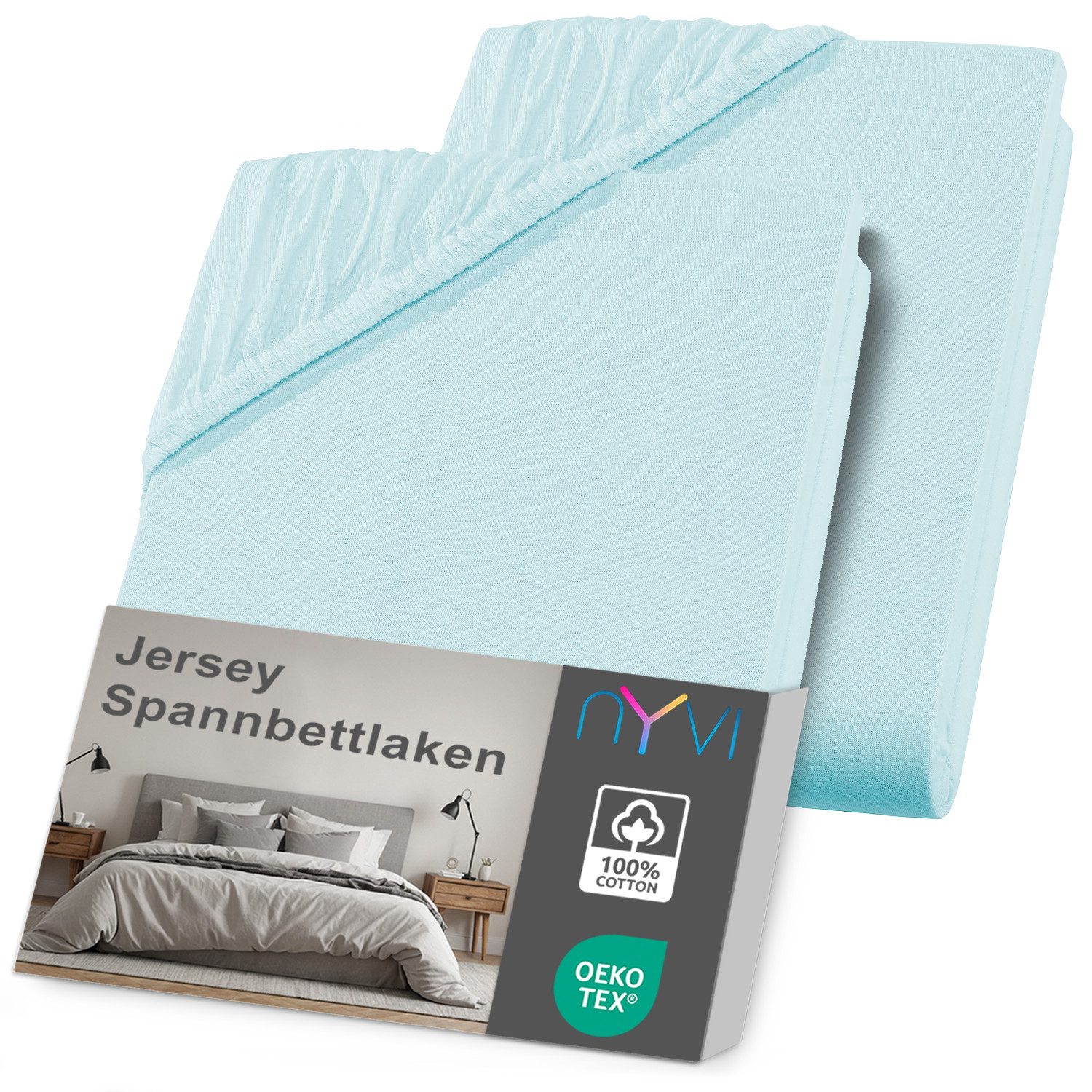 NYVI Spannbettlaken Jersey Spannbettlaken DreamScience für günstig online kaufen