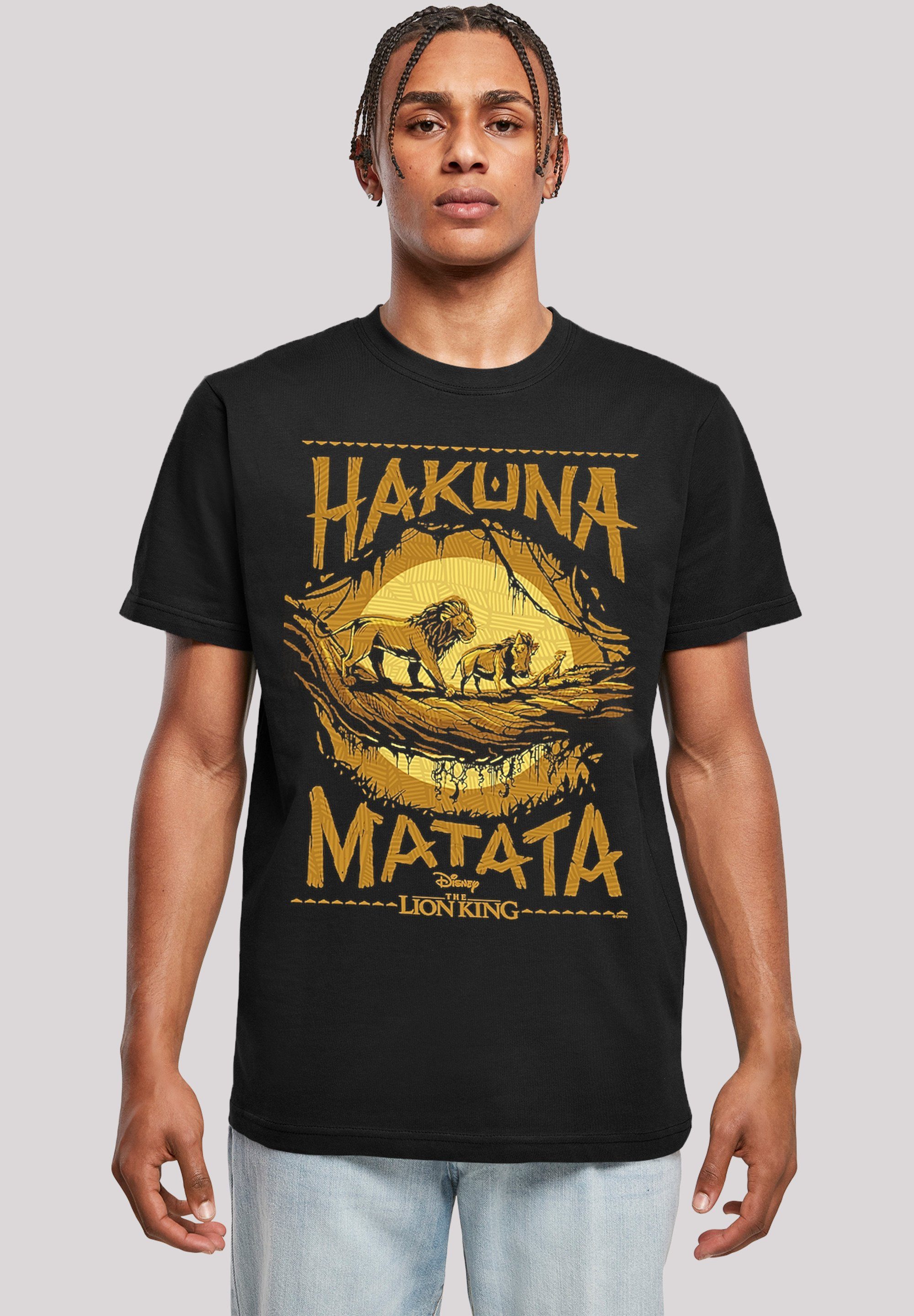 F4NT4STIC T-Shirt König der Löwen Hakuna Matata Print