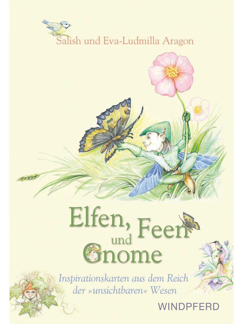Grußkarten Elfen, Feen und Gnome