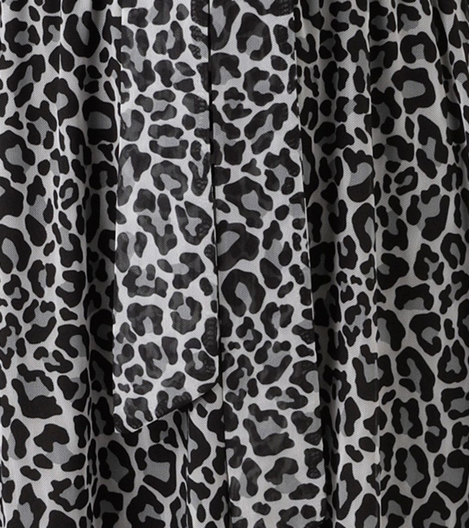 Aniston CASUAL Blusenkleid mit farbharmonischem Animal-Print