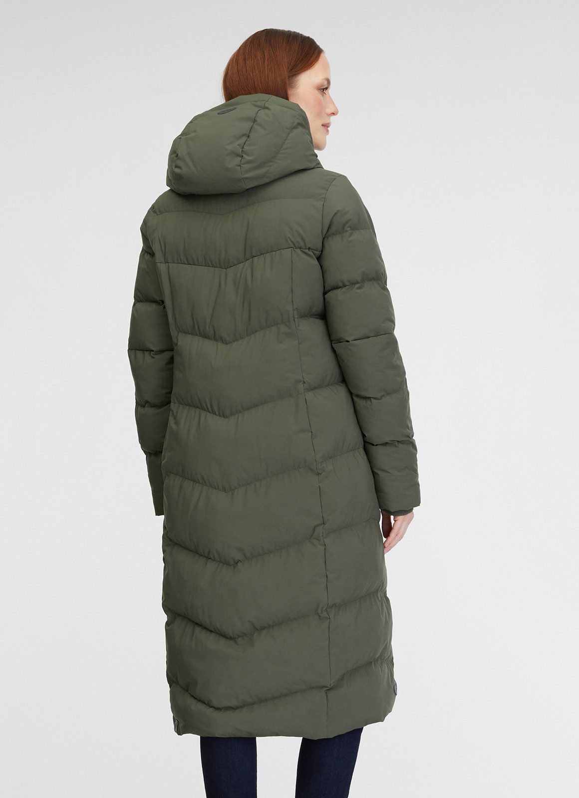 Ragwear Steppmantel PAVLA LONG wärmender und wasserabweisender Wintermantel günstig online kaufen