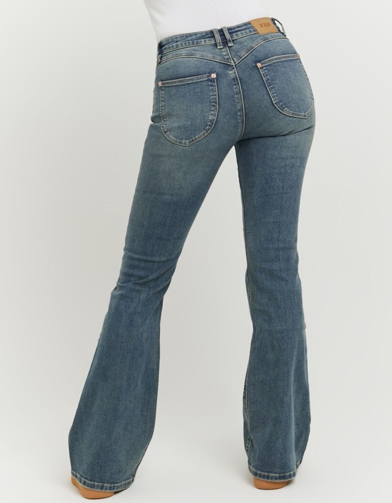 Tally Weijl Bootcut-Jeans SPADESASSY2 Baumwollmischung, Low Waist