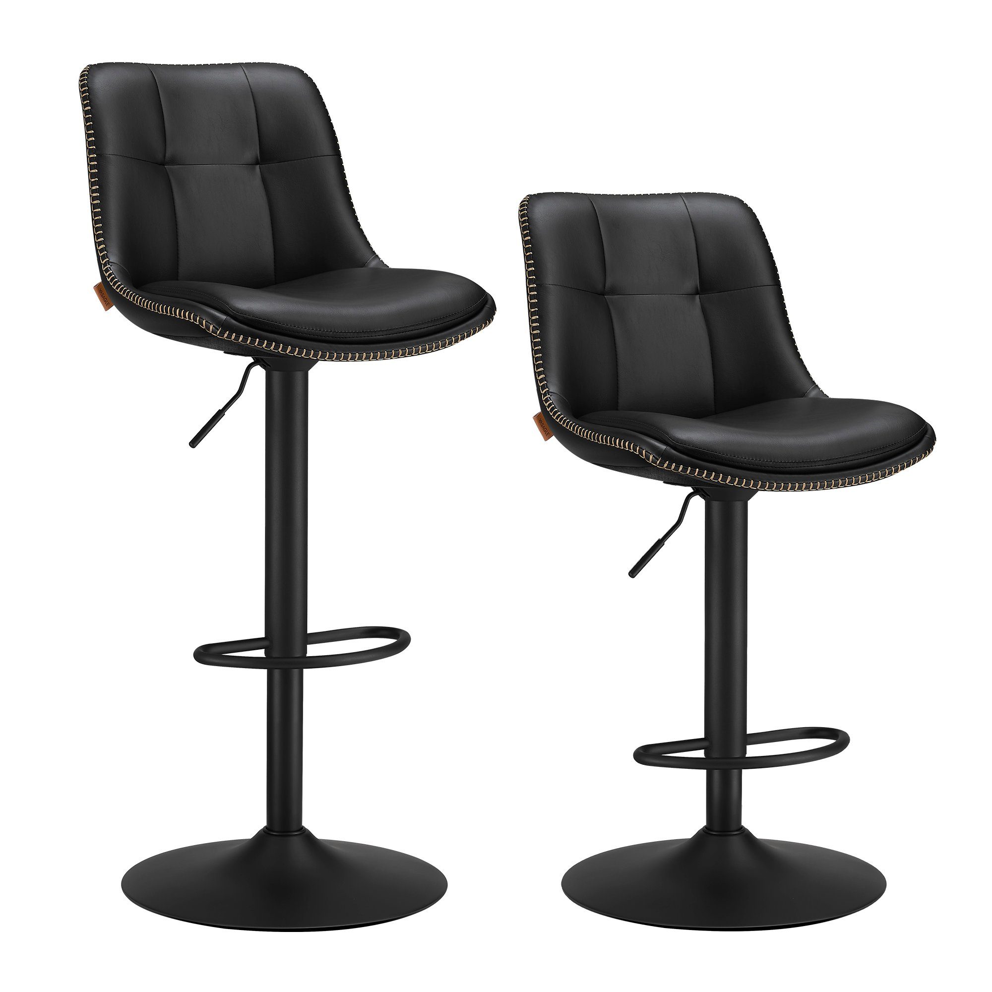 VASAGLE Barhocker Barstühle (Set, 2 St), höhenverstellbar, drehbar günstig online kaufen