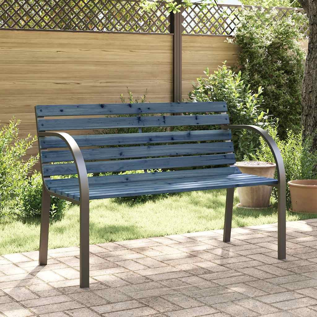 furnicato Gartenbank Kinder-81 cm Chinesisches Tannenholz Grau (1-St)