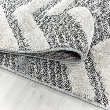 Hochflor-Teppich für Wohnzimmer und Schlafzimmer Berber-Design, Stilvoll Günstig, Rund, Höhe: 20 mm