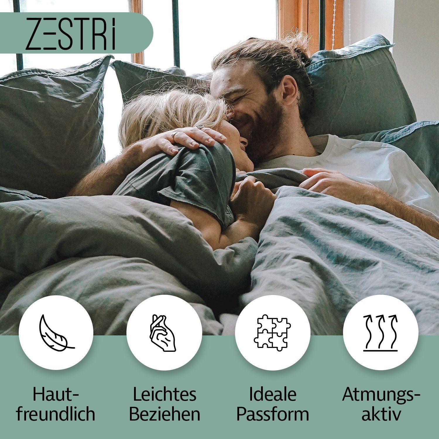Zestri Spannbettlaken für Boxspringbetten & Wasserbetten günstig online kaufen