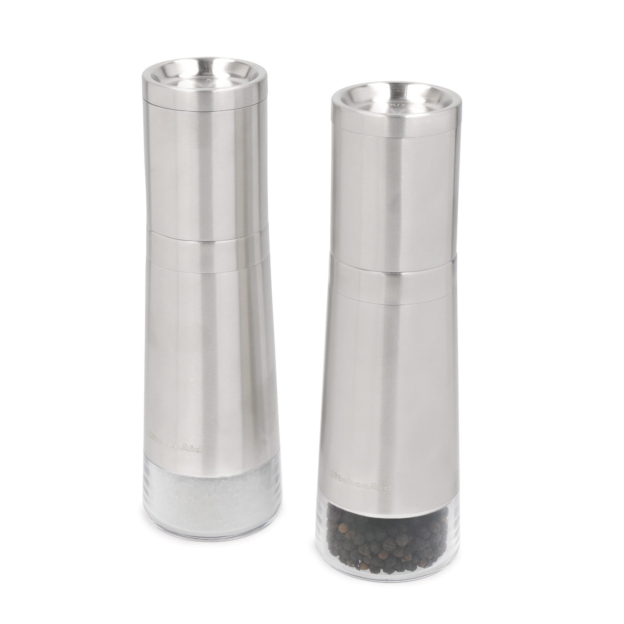 KitchenAid Salz-/Pfeffermühle KOG988OSSSA, (2 Stück), EINFACHE ANWENDUNG