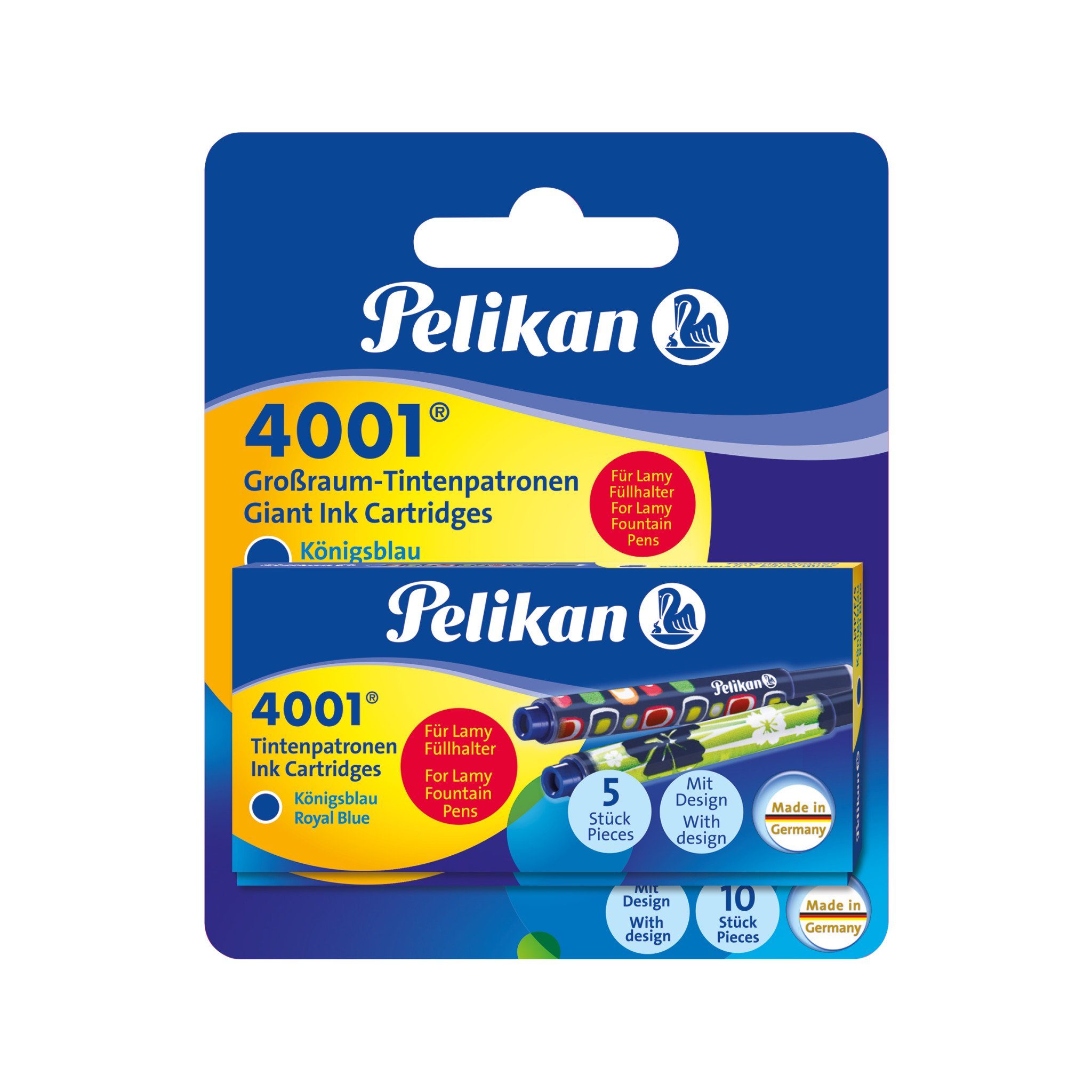 Pelikan Pelikan 338285 Tintenpatronen für Lamy-Füller Tintenpatrone