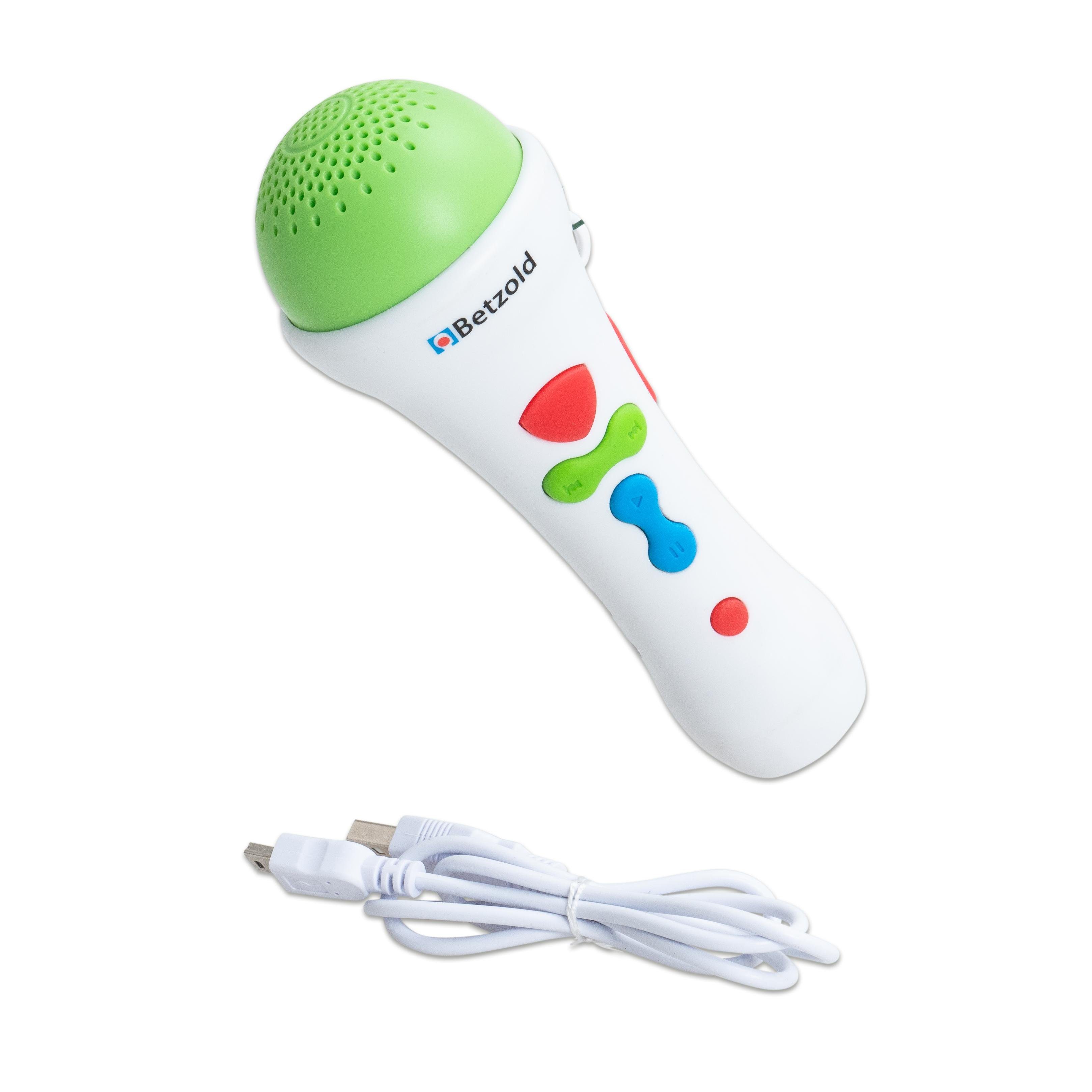 Mikrofon Kindermikrofon mit Aufnahmefunktion - Karaoke Musik-Spielzeug