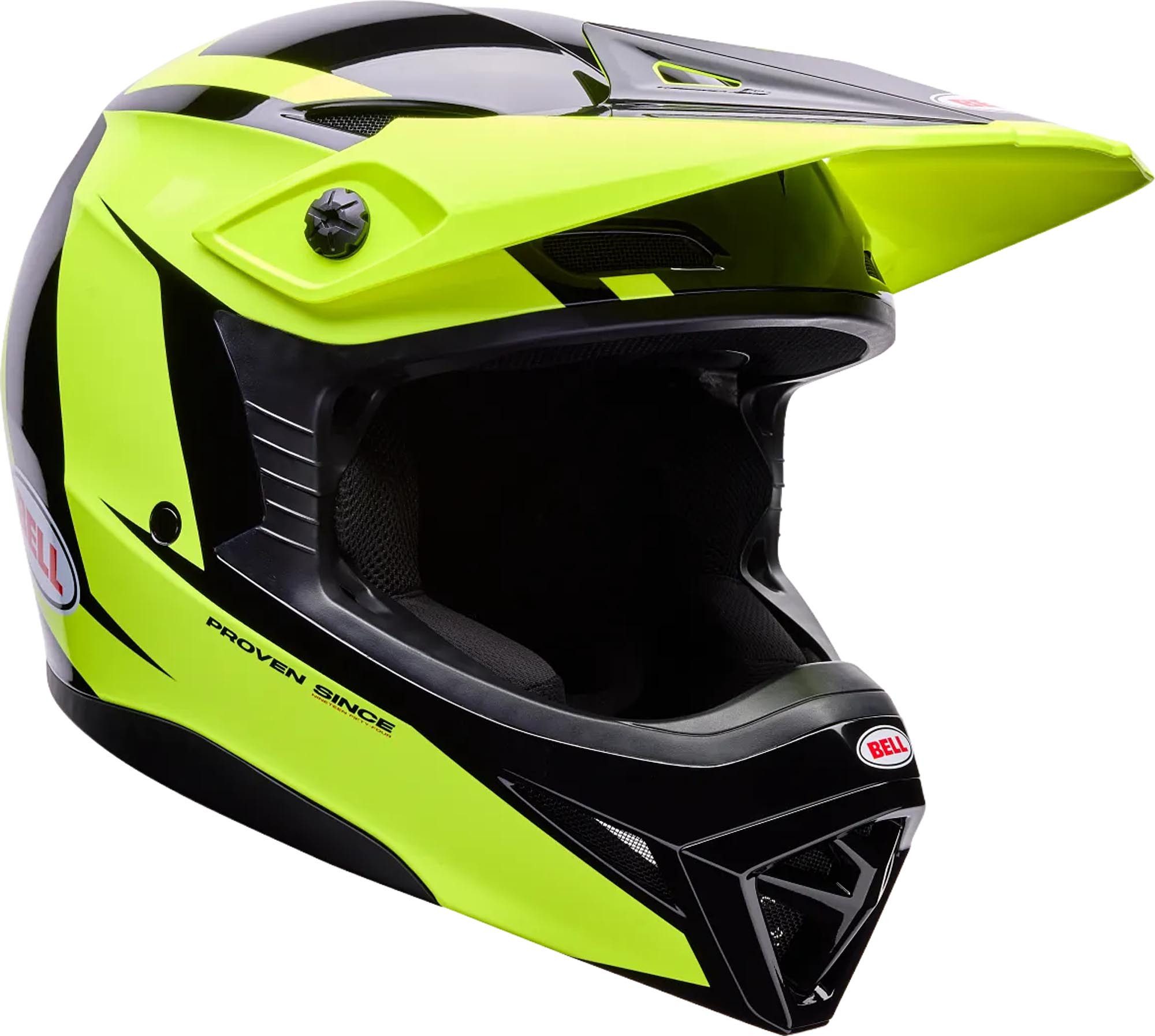 Bell Motocrosshelm MX-10 MIPS Talon Motocross-Helm, Vorbereitet Für Kommunikationssystem,herausnehmbares Innenfutter