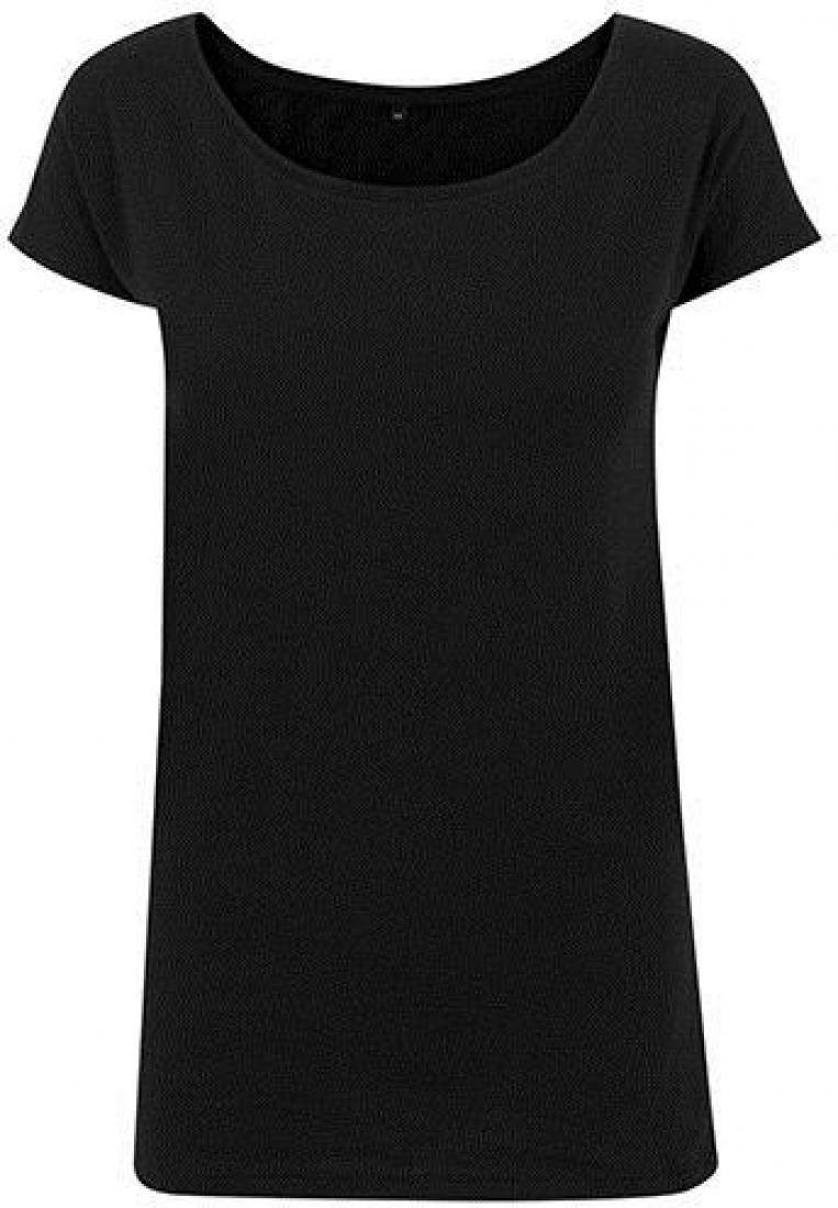 Build Your Brand Rundhalsshirt Damen Wideneck günstig online kaufen