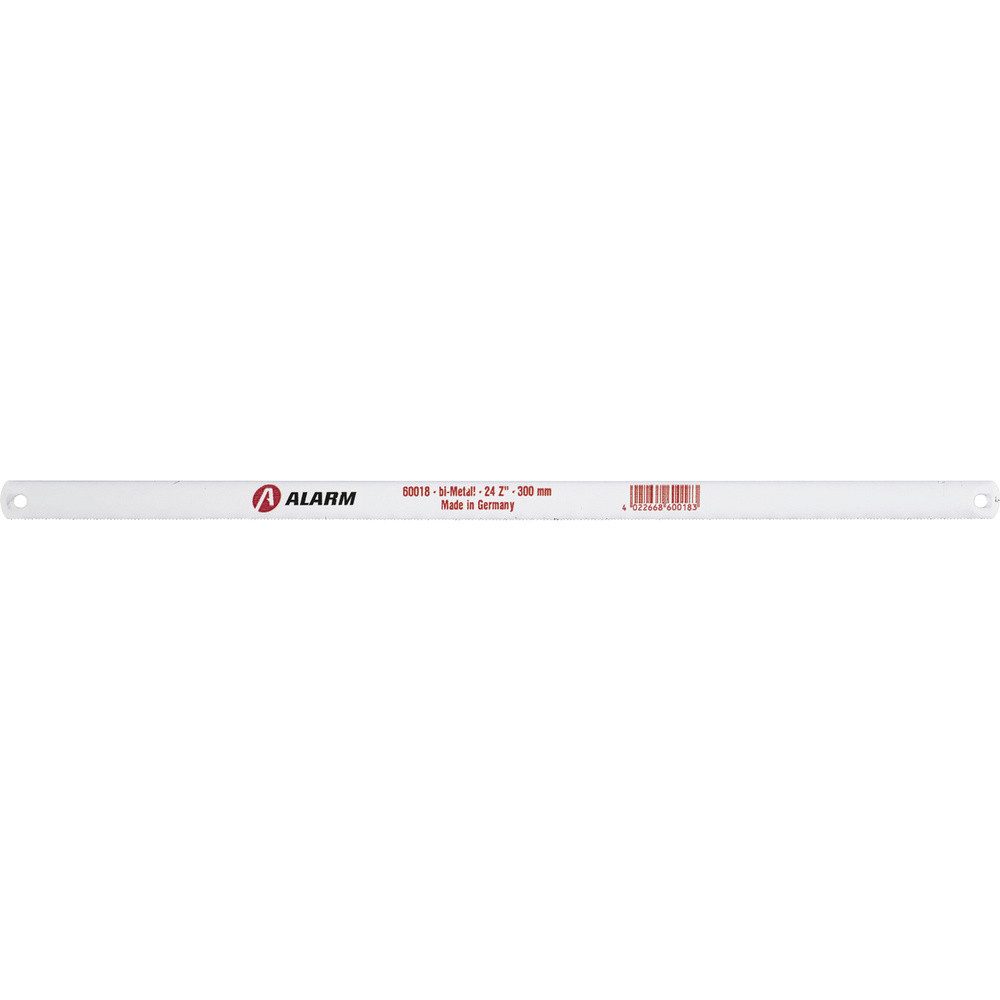 Sägeblatt HSS Bi-Metall-Sägeblatt, gewellt 24TPI L.310mm Alarm Werkzeuge 5606001
