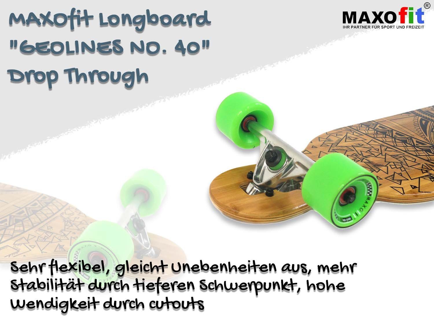 Maxofit Longboard Longboard No.40 Geolines