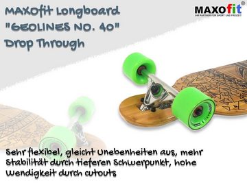 Maxofit Longboard Longboard Geolines No.40