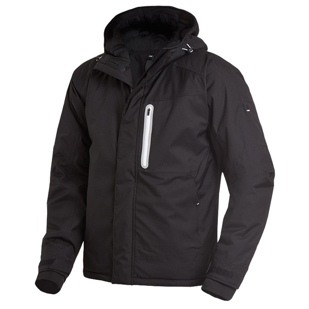 FHB Arbeitsjacke Winter-Softshelljacke "MIKA" schwarz