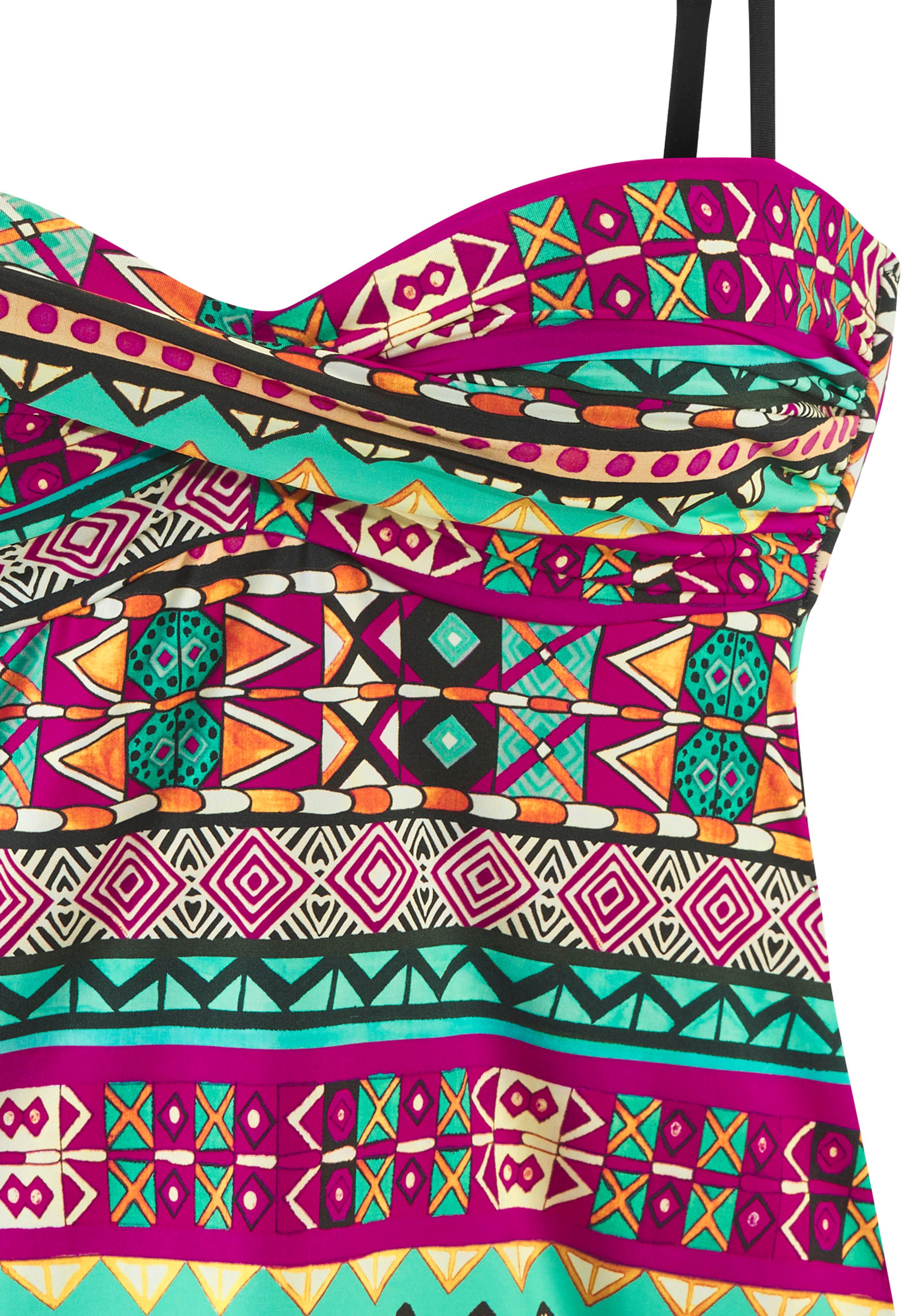 Buffalo Bügel-Tankini mit farbenfrohen Design