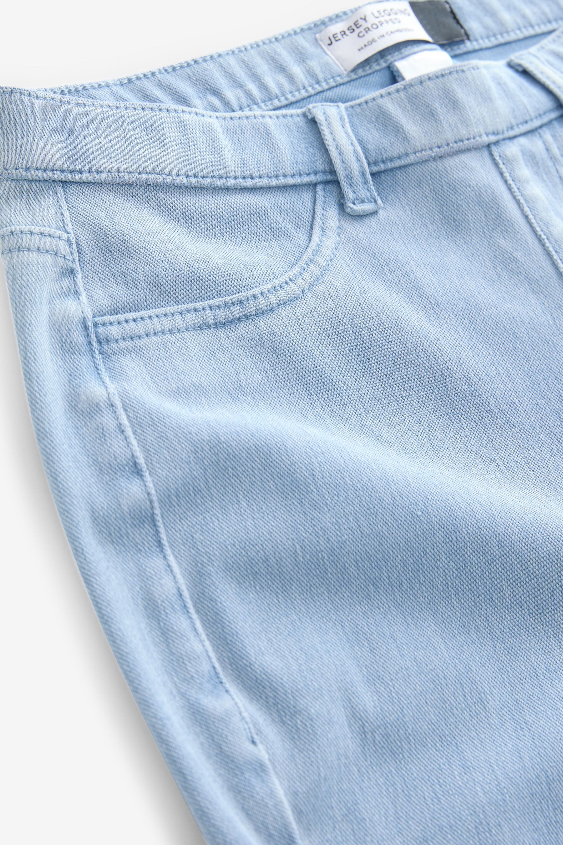 Next Jeansleggings Verkürzte Denim-Leggings aus Jersey (1-tlg) günstig online kaufen