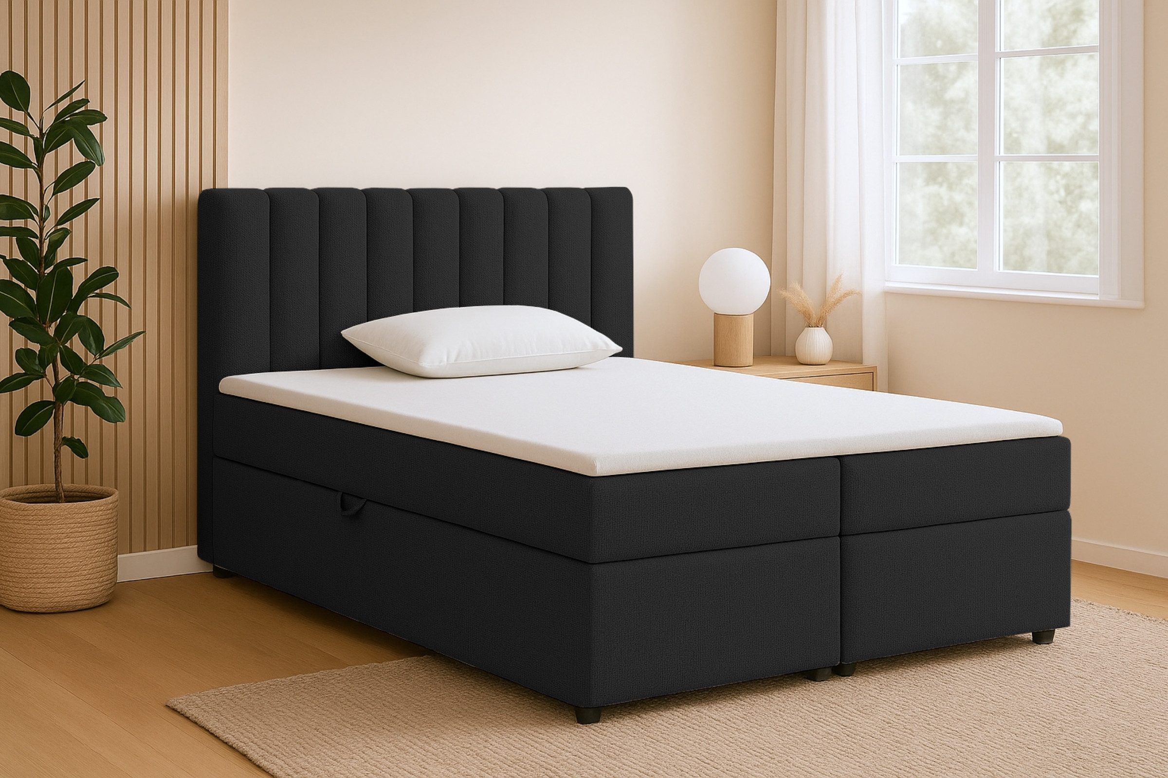 Deine Möbel 24 Boxspringbett VIKA Komplettbett günstig online kaufen