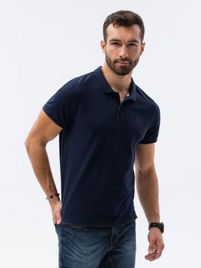 OMBRE Poloshirt Herren-Pique-Strick-Poloshirts im 3er-Pack (3er-Pack)