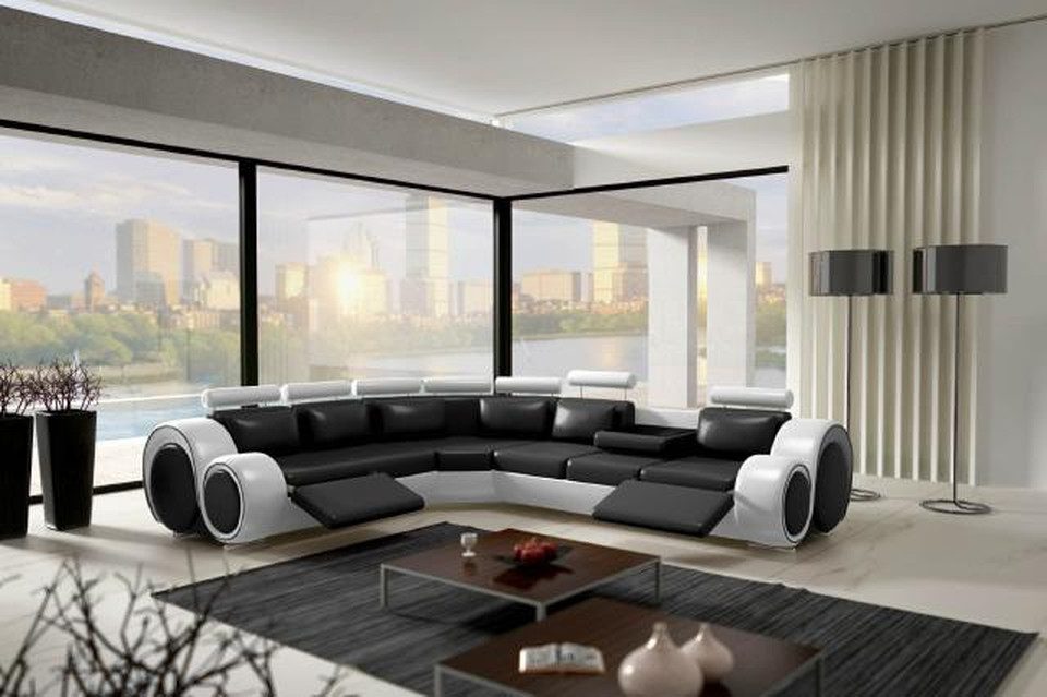 Xlmoebel Ecksofa Berlin Eckcouch mit USB-Anschluss und bequemer Polsterung, Hergestellt in Europa
