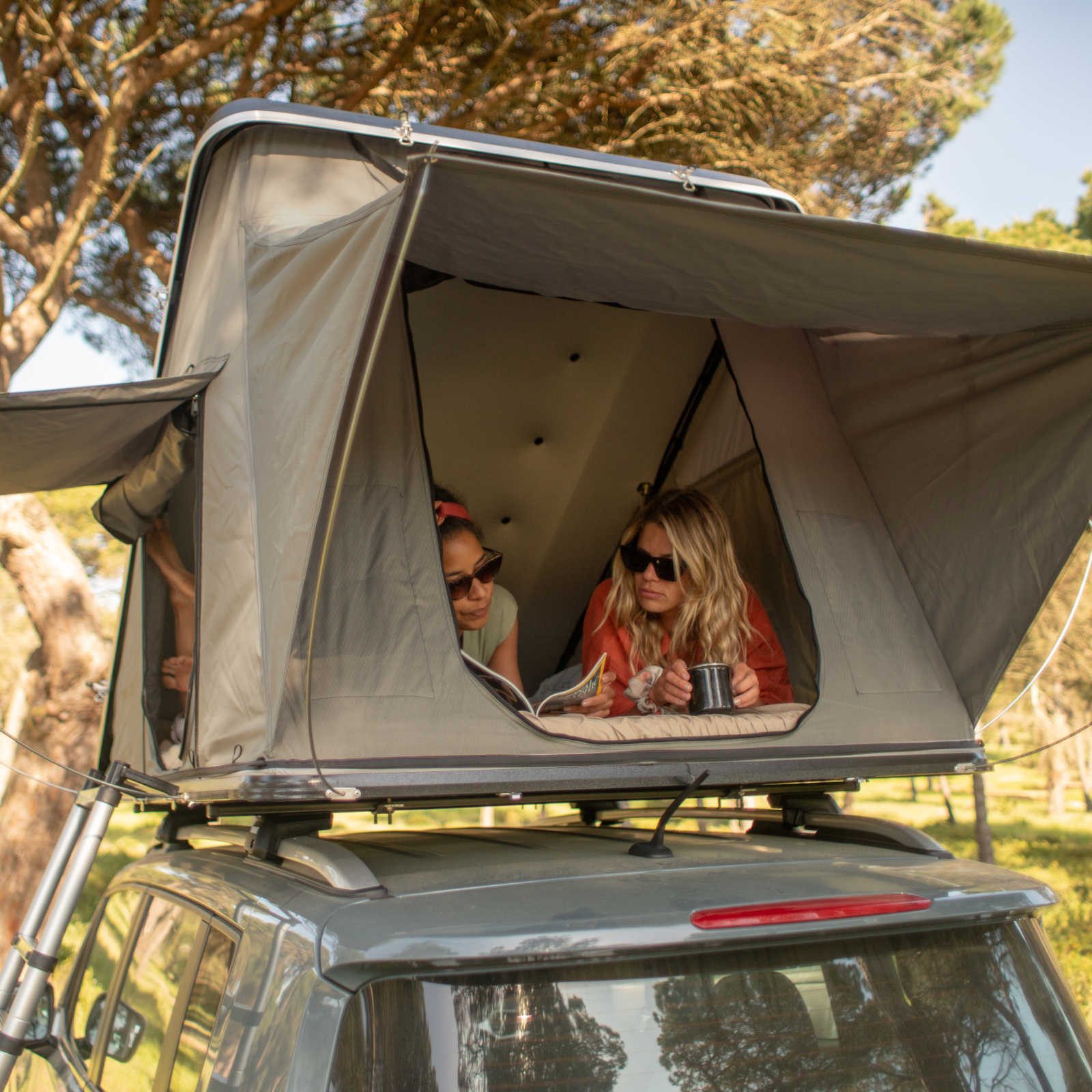 Prime Tech Dachzelt Delta, Personen: 2